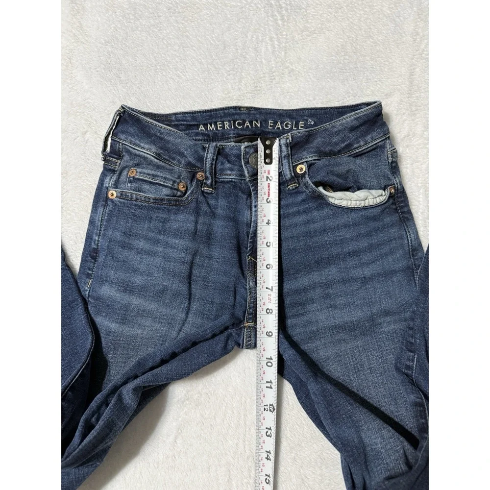 American Eagle Jeans Mens 24x28 Blue Original‎ Bootcut Medium Wash